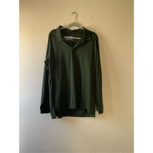 5.11 tactical mens green long sleeve polo size‎ xl